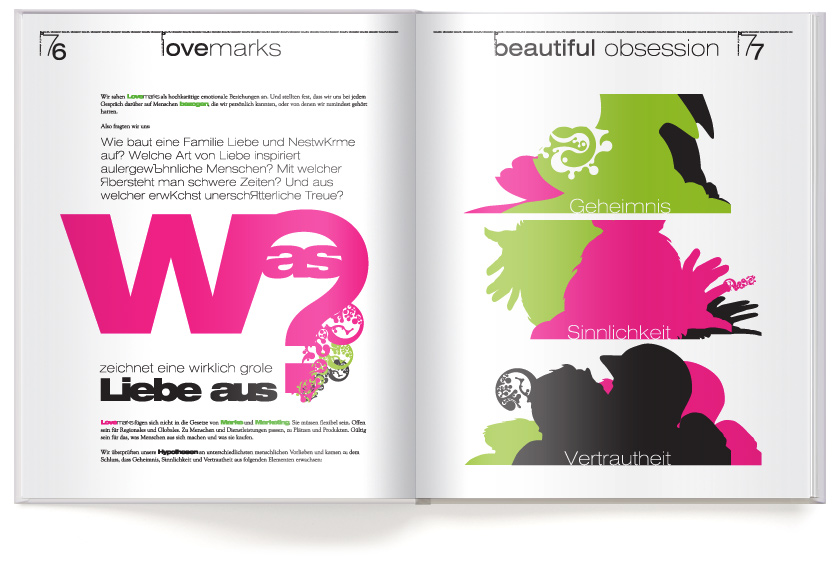 Saatchi&amp;Saatchi. Lovemarks book.