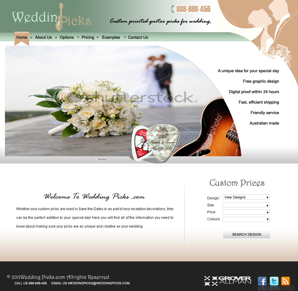 Cайт WeddingPicks ver.2