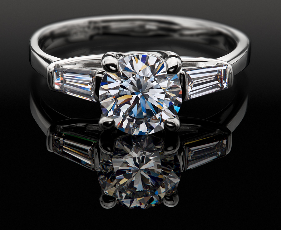 Jewelry Photography. Diamond Jewelry. Изделия с крупными бриллиантами.
