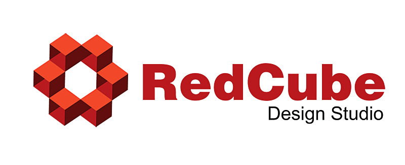 Логотип для дизайн студии Red Cube