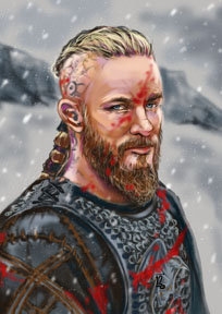 Иллюстрация к фильму &quot;Vikings&quot;