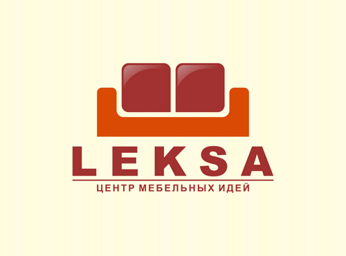 Логотип для Leksa (производство мягкой мебели)