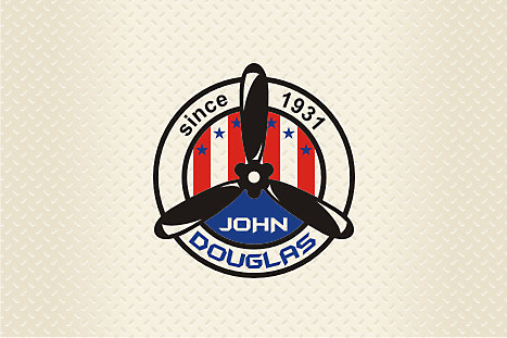 Логотип-шеврон для летной униформы &quot;John Douglas&quot; (1)