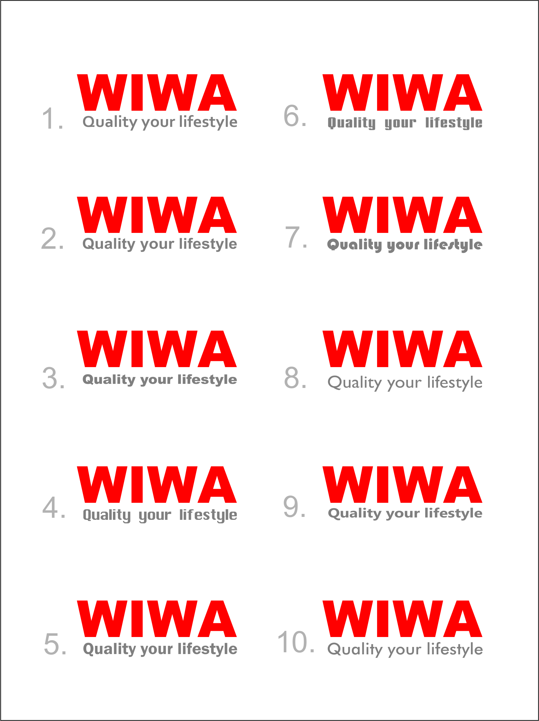 Логотип WIWA
