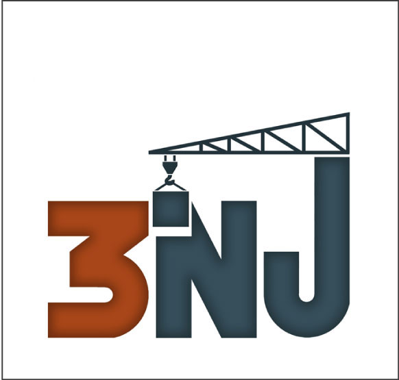 Логотип для строительной компании 3NJ
