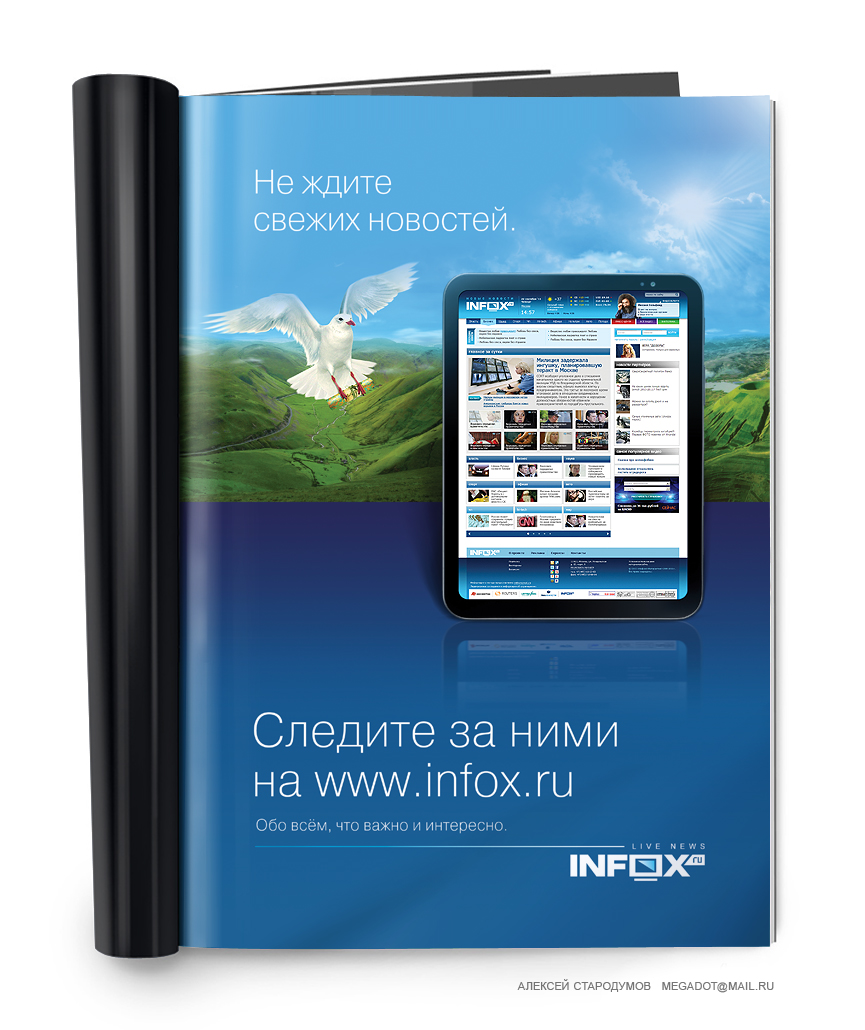 Рекламная полоса Infox.ru