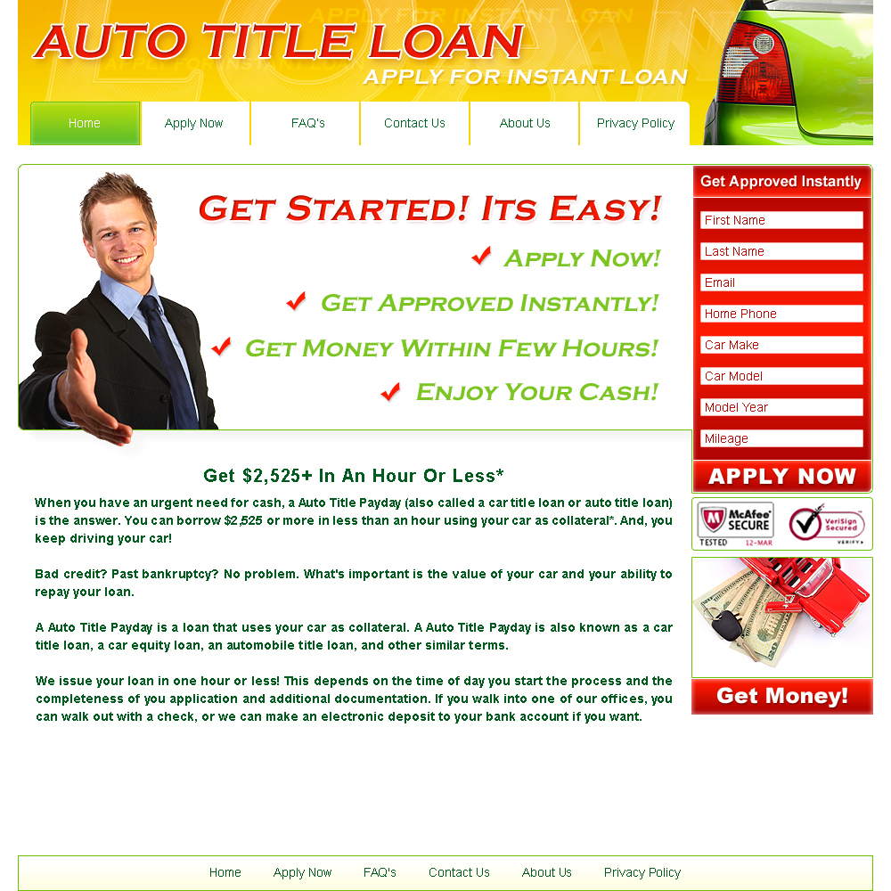 Auto Title Loan