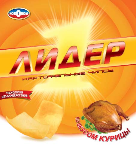 Чипсы лидер