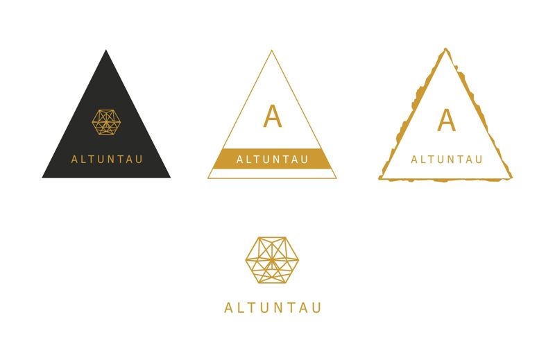 Разработка лого золотодобывающей компании