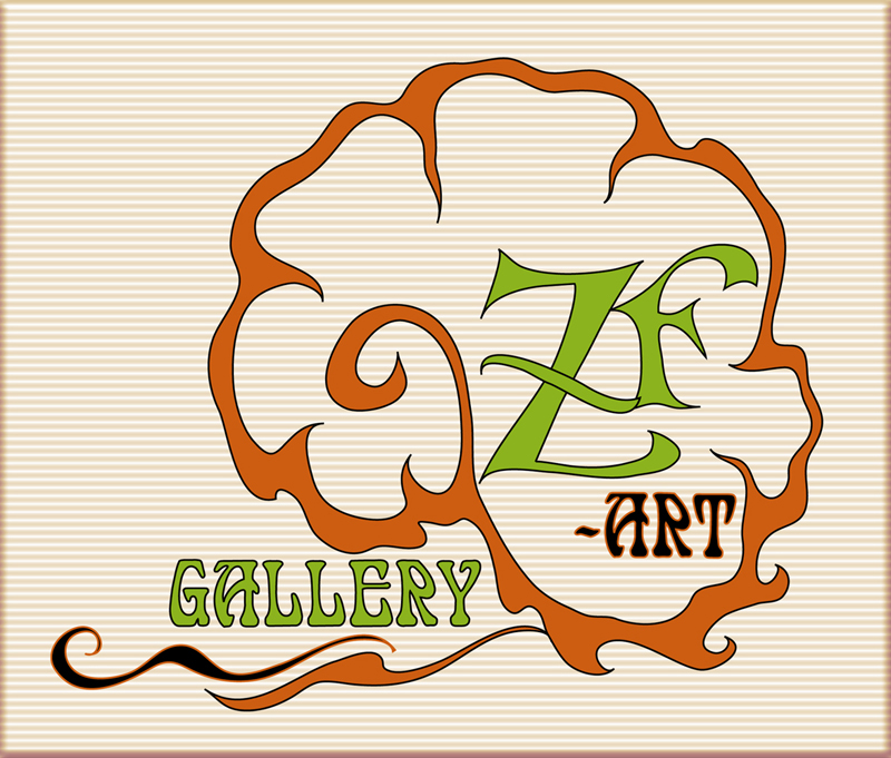 Логотип виртуальной галереи искусств Zf-art