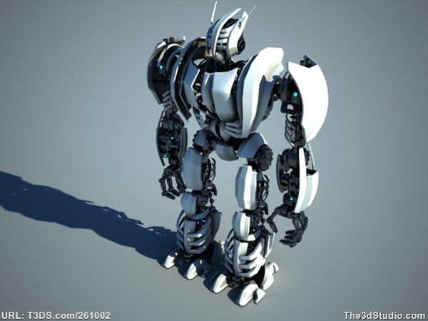 3D Model Robot ZEG3000