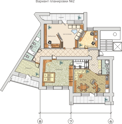 планировка квартиры 1