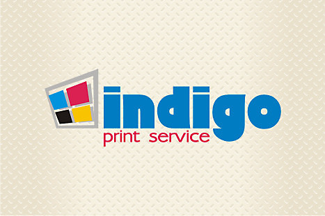 Логотип студии цифровой печати IndigoPrint (2)