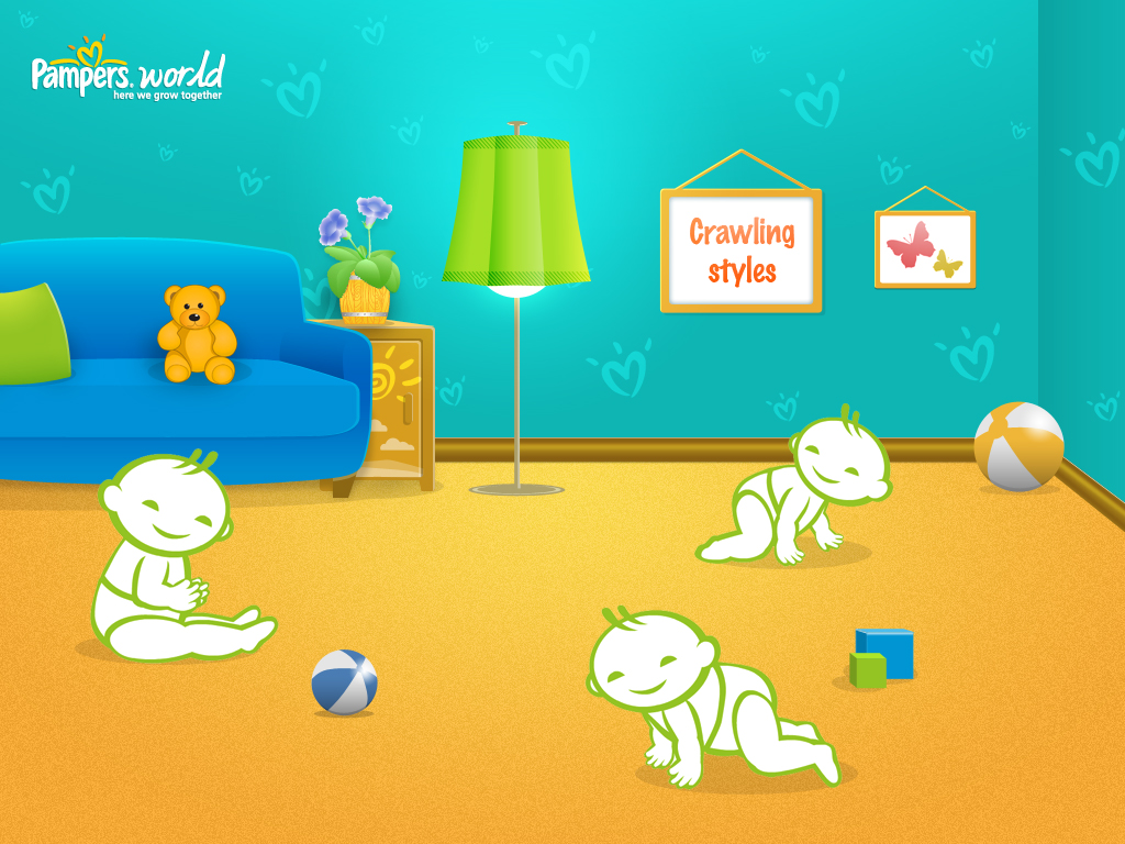 Pampers Flash Screensaver