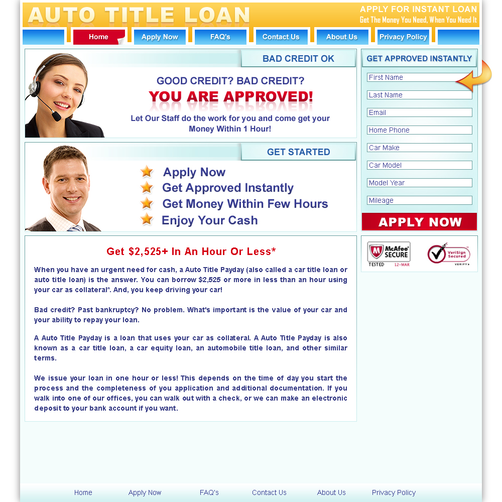 Auto Title Loan