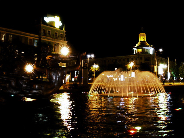 Ночной Днепропетровск