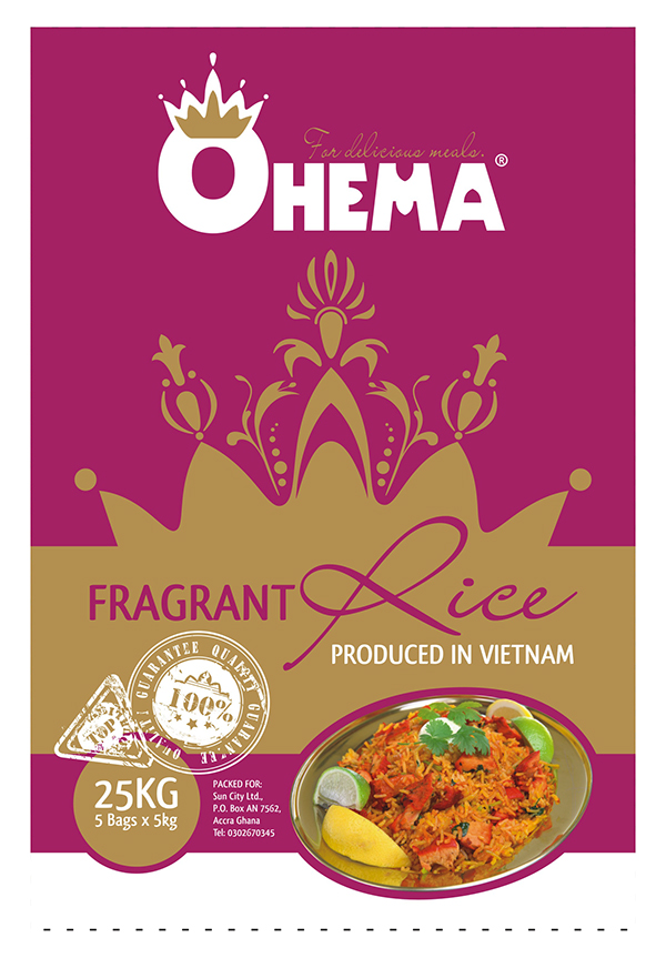 Ohema Rice Packaging