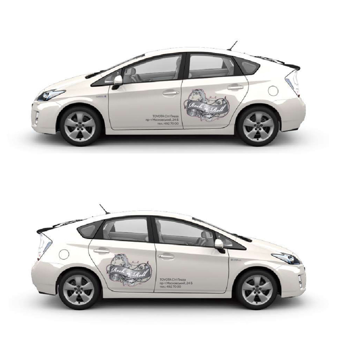 Оклейка авто PRIUS