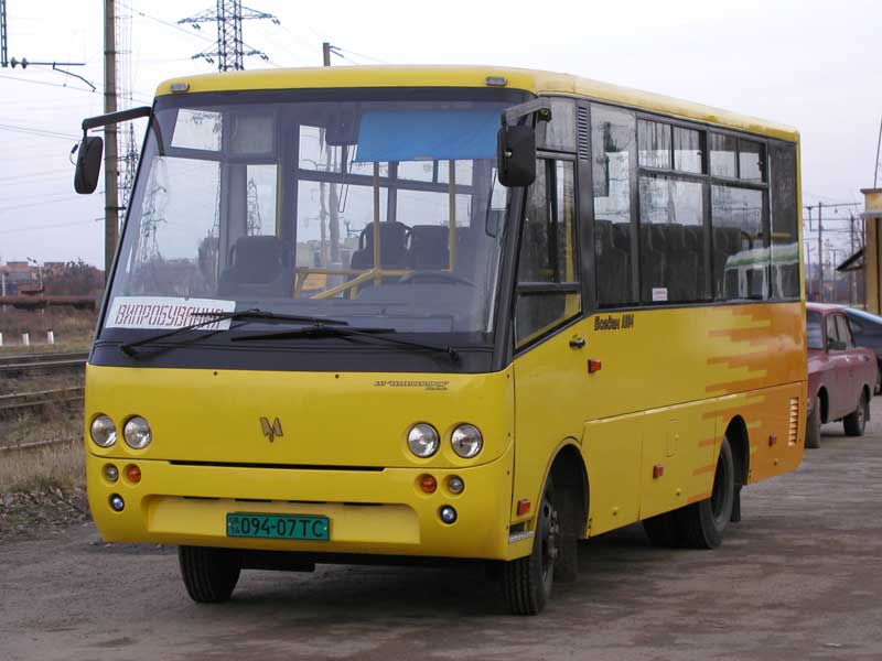А это уже живой автобус "Богдан" А064