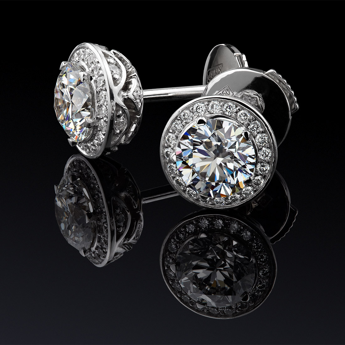 Diamond Jewelry. Ювелирные изделия с бриллиантами. Jewelry Photography