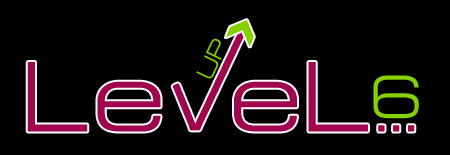 Макет логотипа Level up