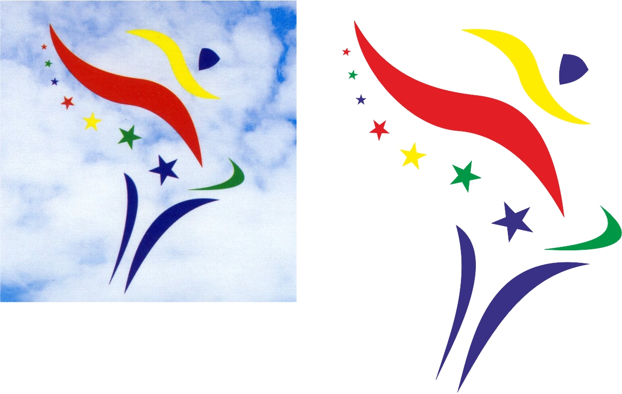 отрисовка логотипа всемирный бег наций