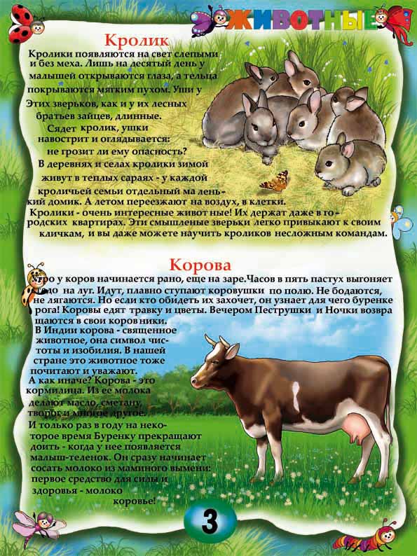 кролики и корова энциклопедия