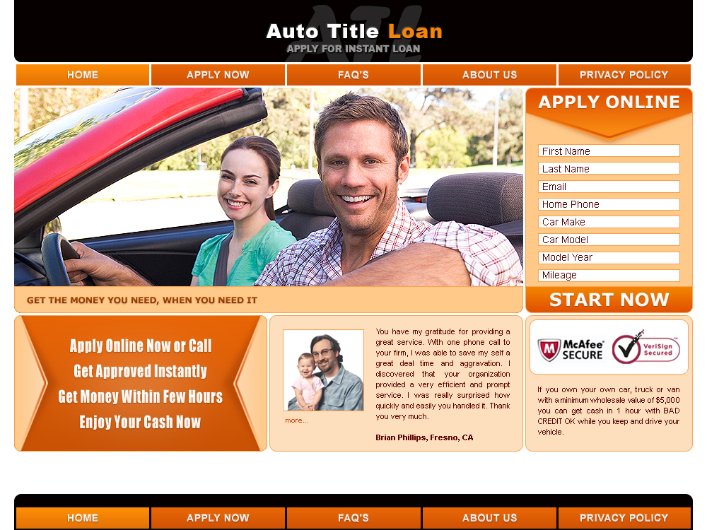 Auto Title Loan