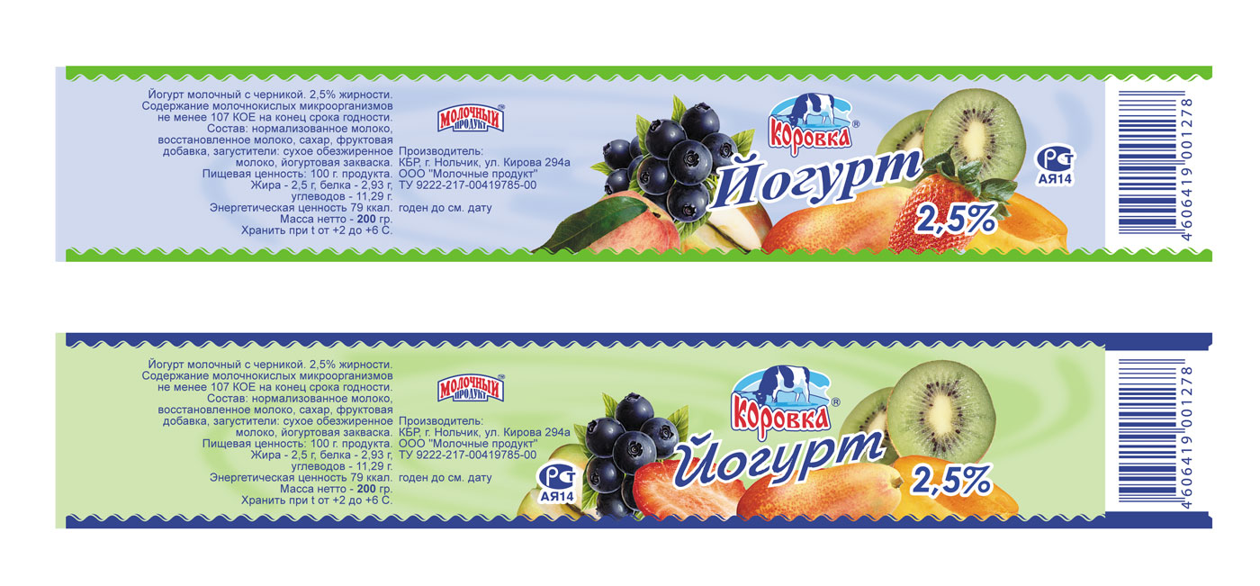 Йогурты