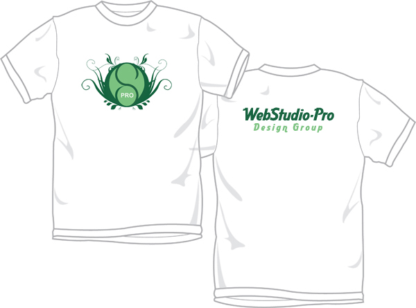 Дизайн футболки WebStudio-Pro Design Group