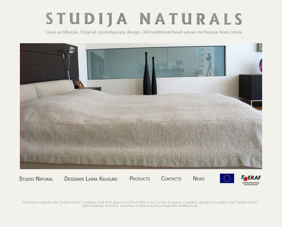 Cайт-презентацию для компании «Studio Natural»