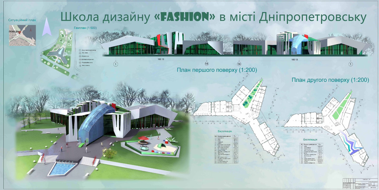 Дипломный проект на тему: Школа дизайна &quot;Fashion&quot;