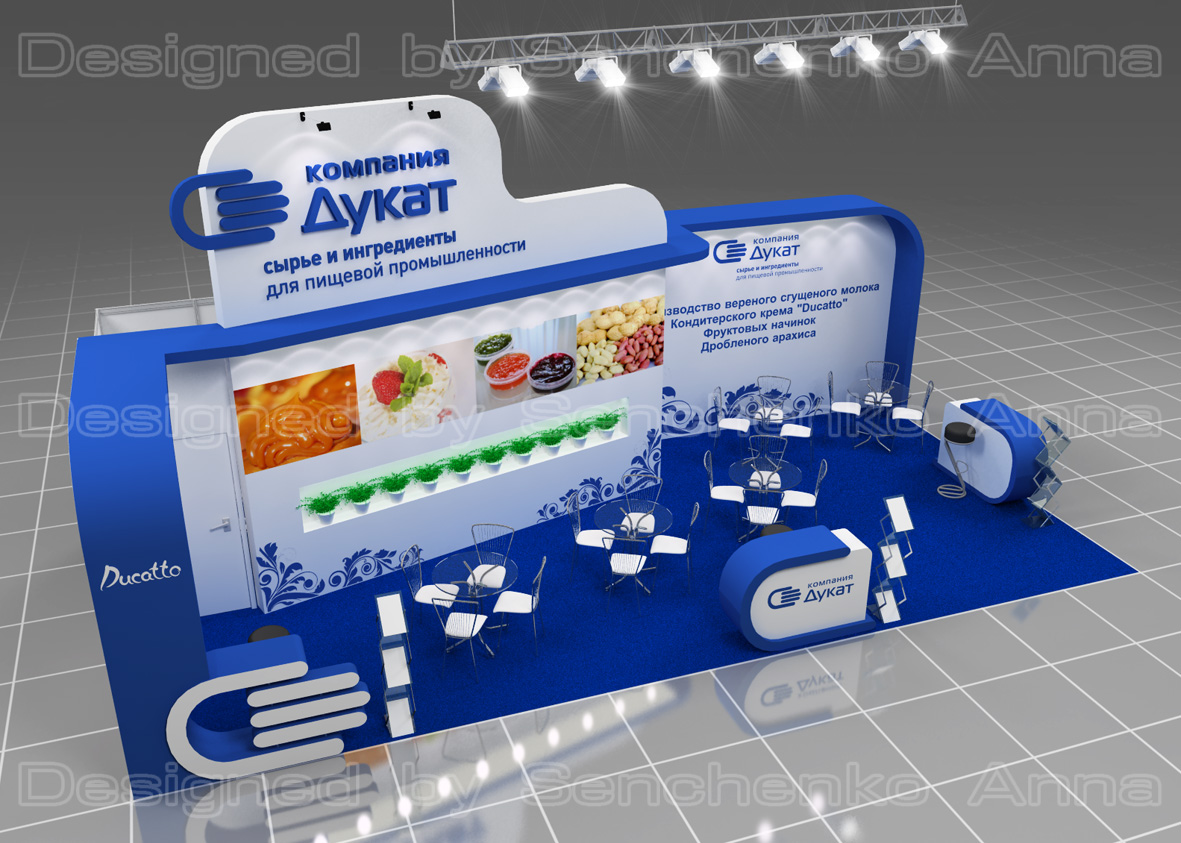 выставочный стенд для компании Дукат