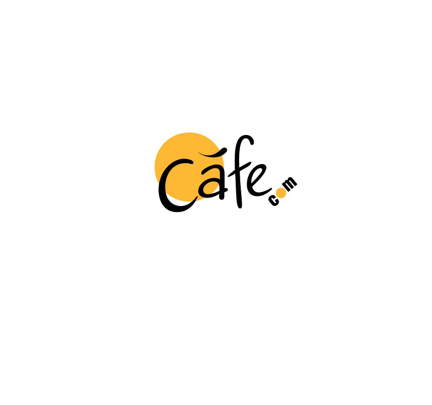 Логотип для сети интернет-кафе "Кафе точка ком"