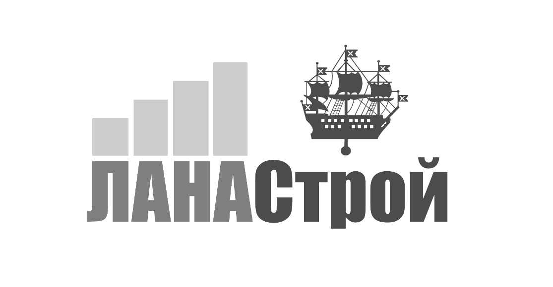 разработка логотипа для Лана Строй