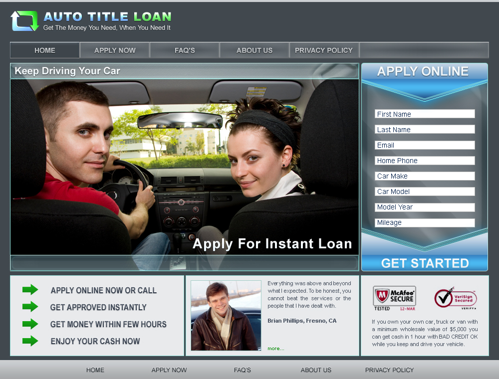 Auto Title Loan