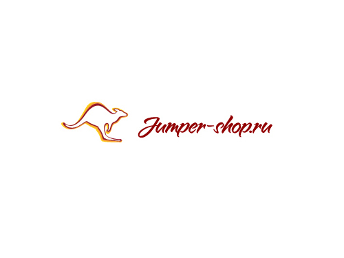 Логотип для магазина экстремальной экипировки «Джампер-шоп»