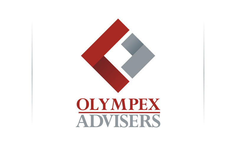 вариант логотипа консалтиговой компании Olympex ADVISERS