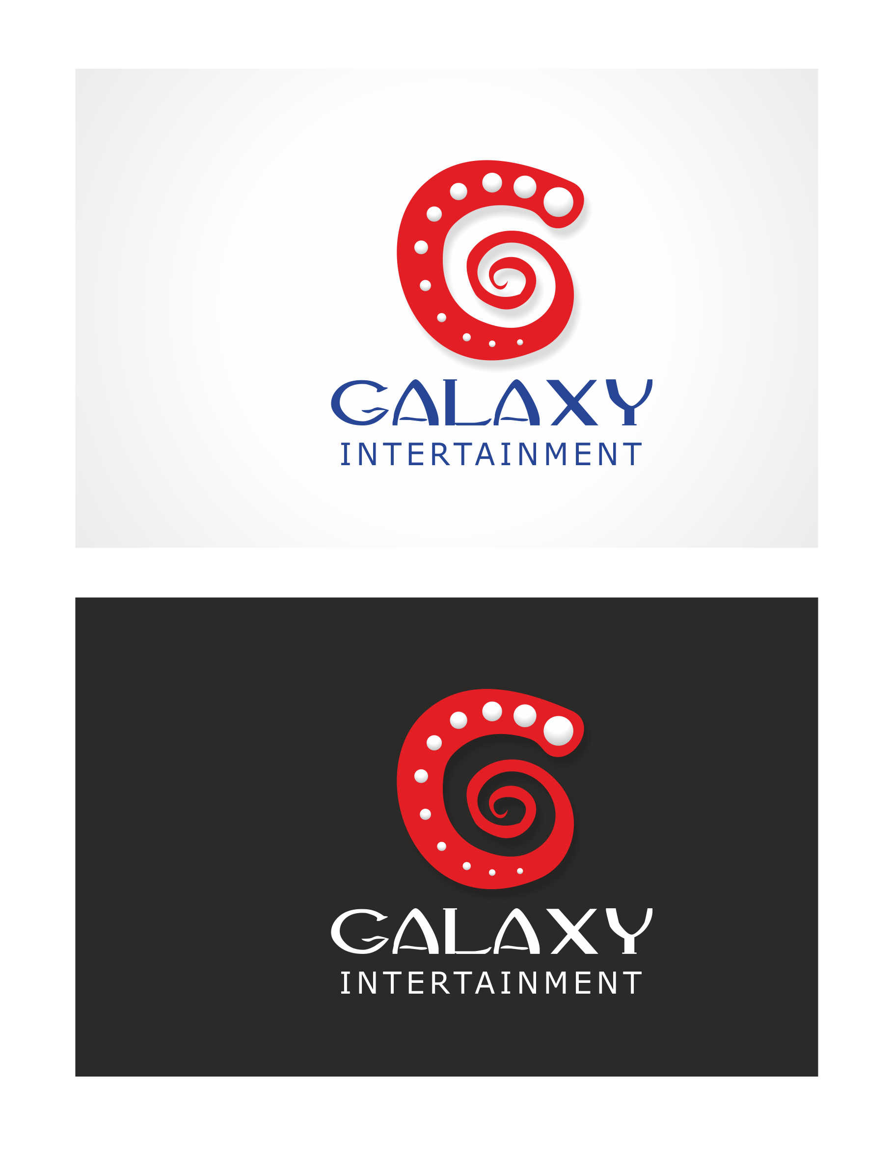 логотип для боулинг клуба &quot;Галактика развлечений&quot;