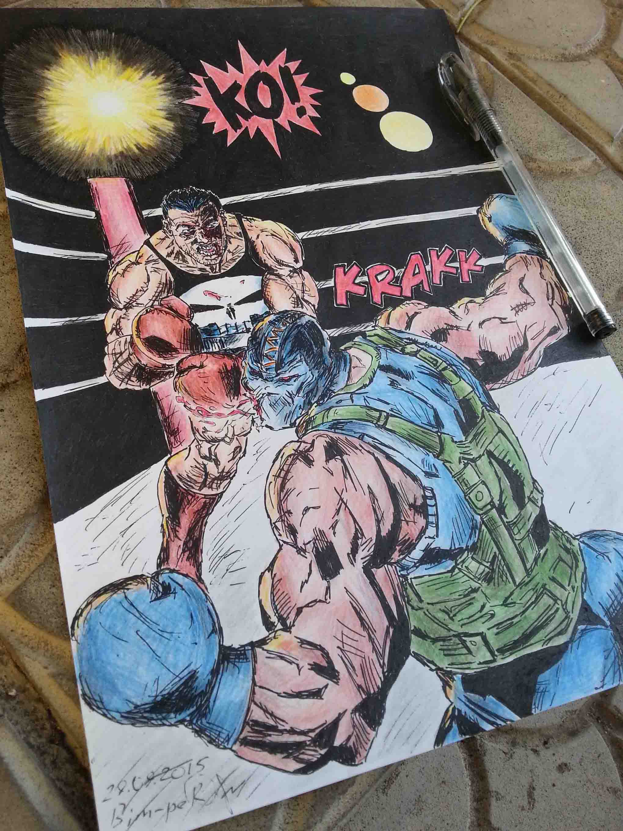 Punisher vs Bane