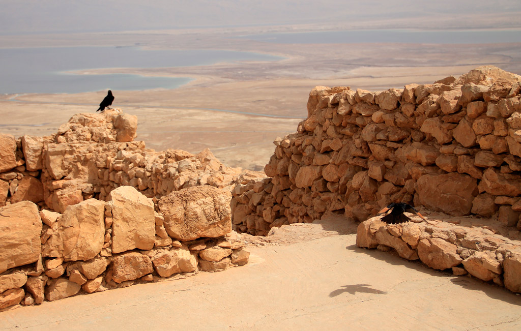 At Masada