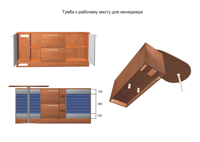 нестандартная мебель &quot;ПробизнесБанк&quot;