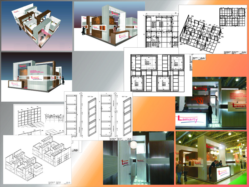 Выставочный стенд. Инженерный проект.