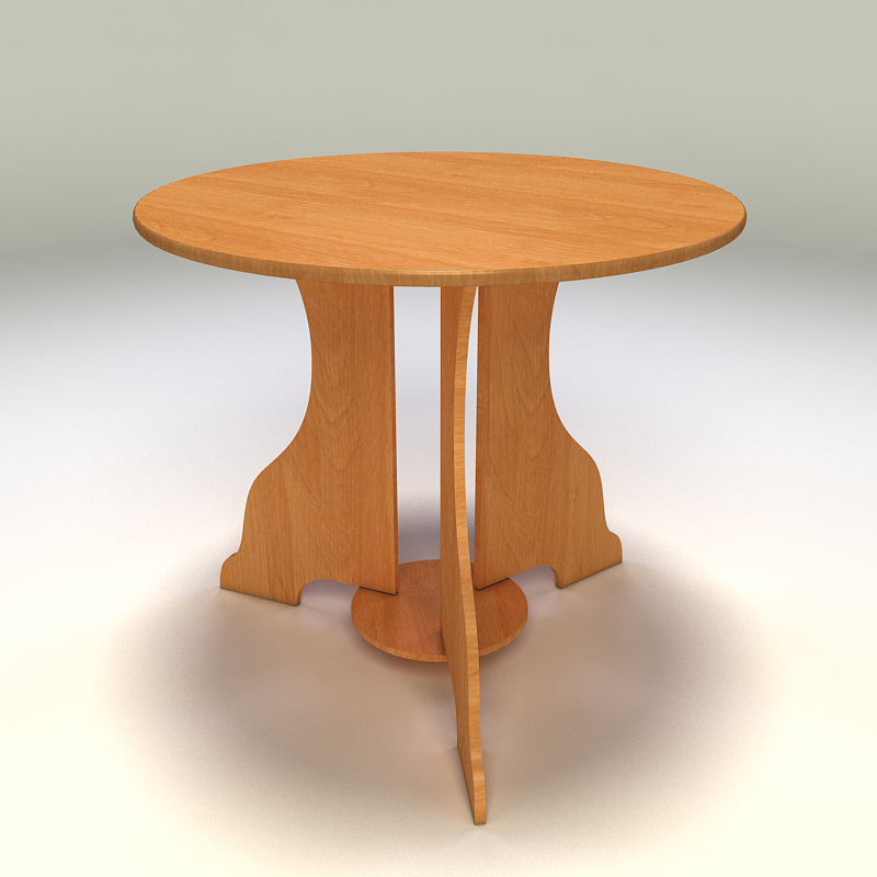 3Д модель стола.