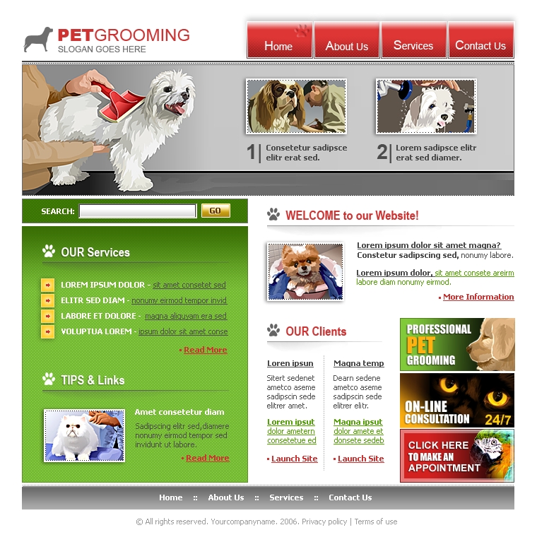 pet grooming