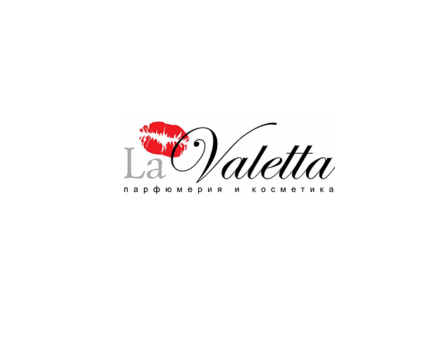 Логотип для магазина парфюмерии и косметики "LaValetta"