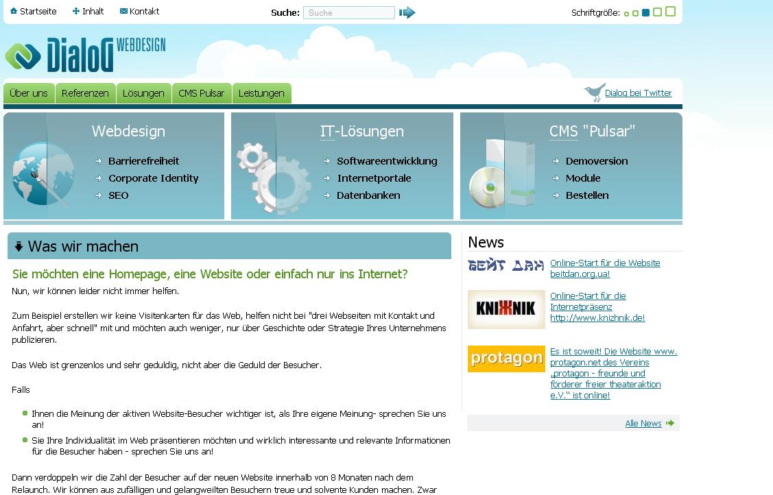 Dialog Webdesign