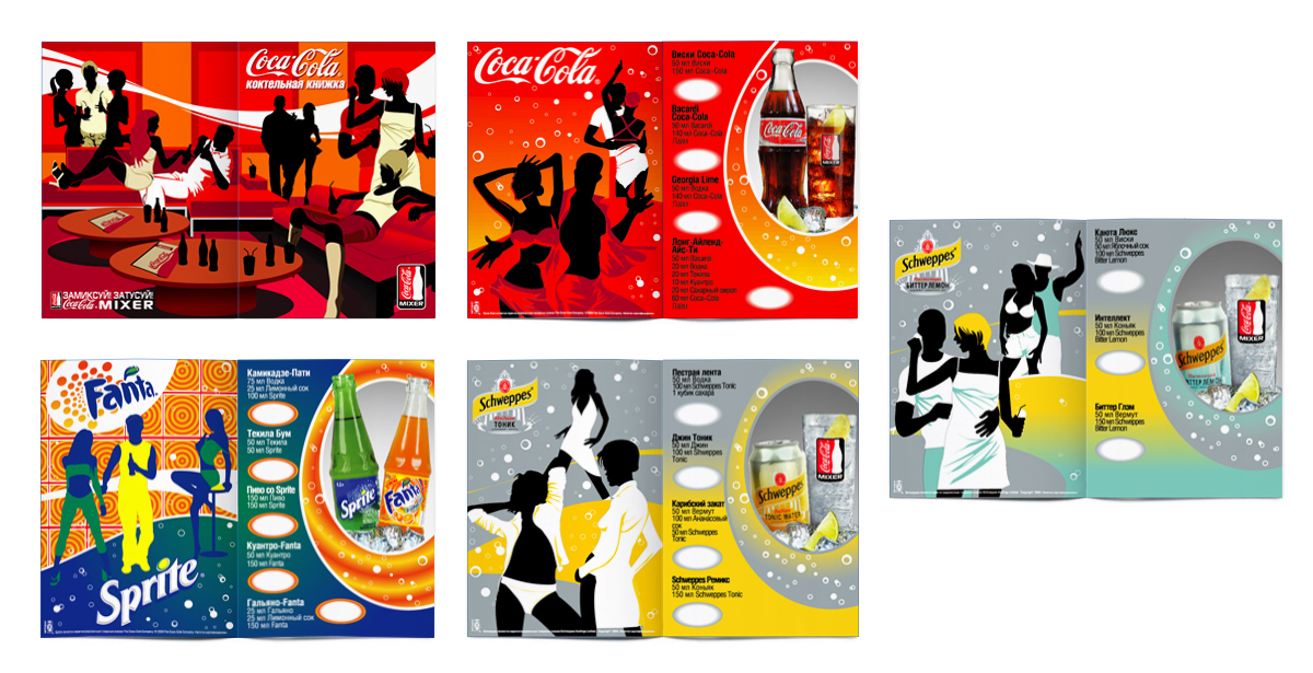 Coca-Cola coctail book