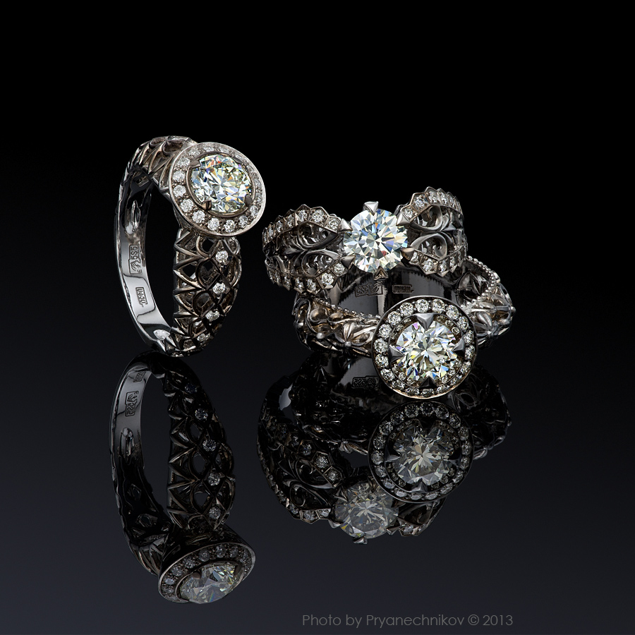 Фото ювелирных изделий с бриллиантам. Diamond Jewellery