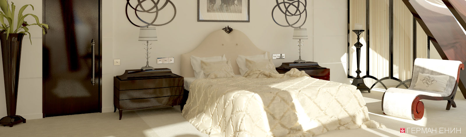 дизайн интерьера спальни